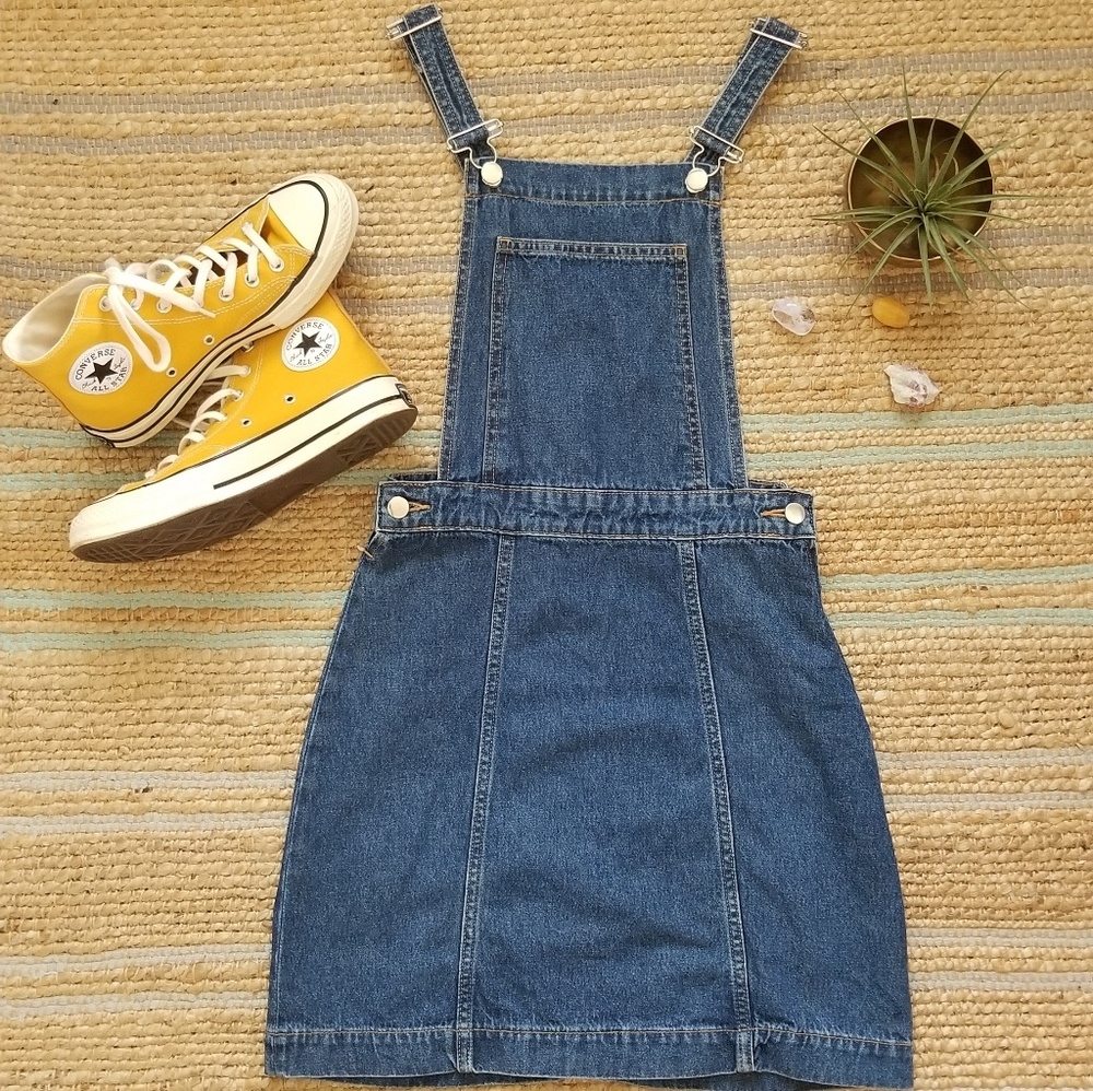 Jean Jumper/Overalls dress
